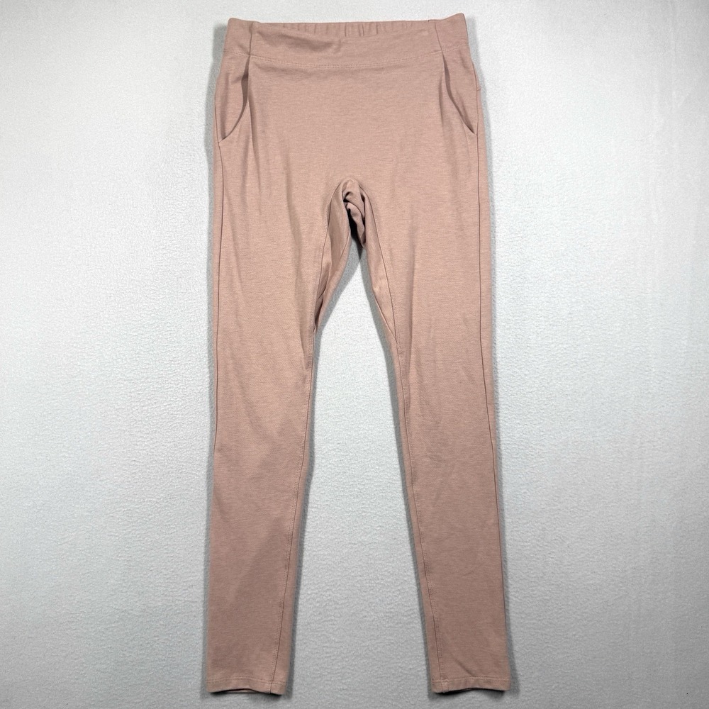 LUNYA Leggings Womens Medium Restore Pocket Pants Sleep Lounge Celliant Pink